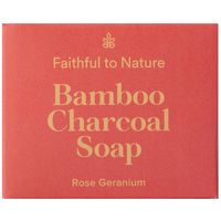 FtN Bamboo Charcoal Soap Rose Geranium